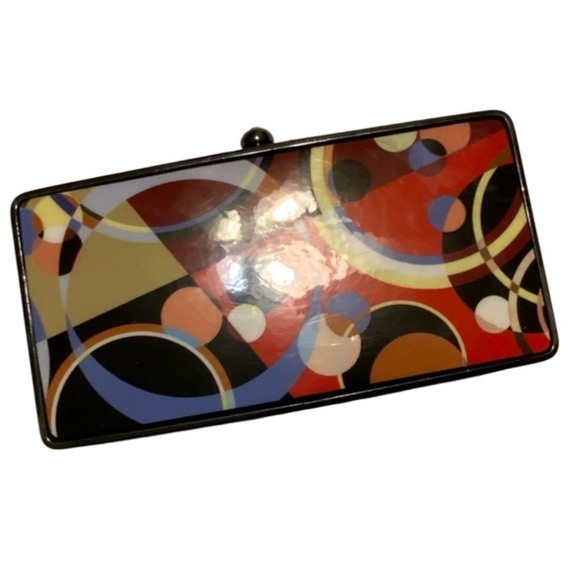 karen marie Handbags - 💥Sale Item🏷💲5 Vintage 1970's Style Mod Squad Abstract Multi Color Purse 7×5